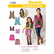 Simplicity Pattern 1786 Learn to Sew Child's & Girls'  Sportswear