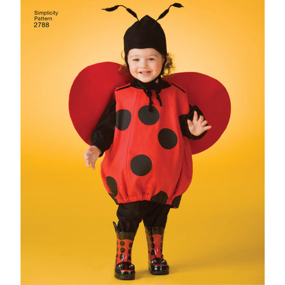 Simplicity Pattern 2788 Toddler Costumes