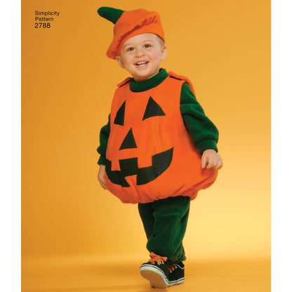 Simplicity Pattern 2788 Toddler Costumes