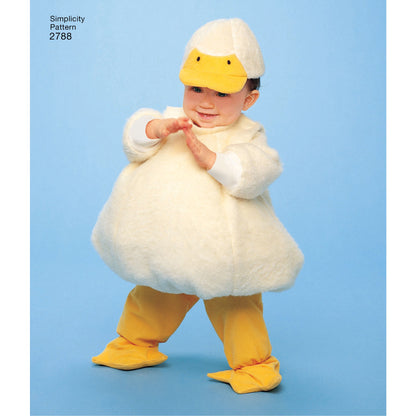 Simplicity Pattern 2788 Toddler Costumes