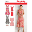 Simplicity Pattern 2917 Women's & Plus Size Dresses