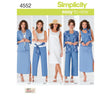 Simplicity Pattern 4552 Women's & Plus Size Smart and Casual Wear