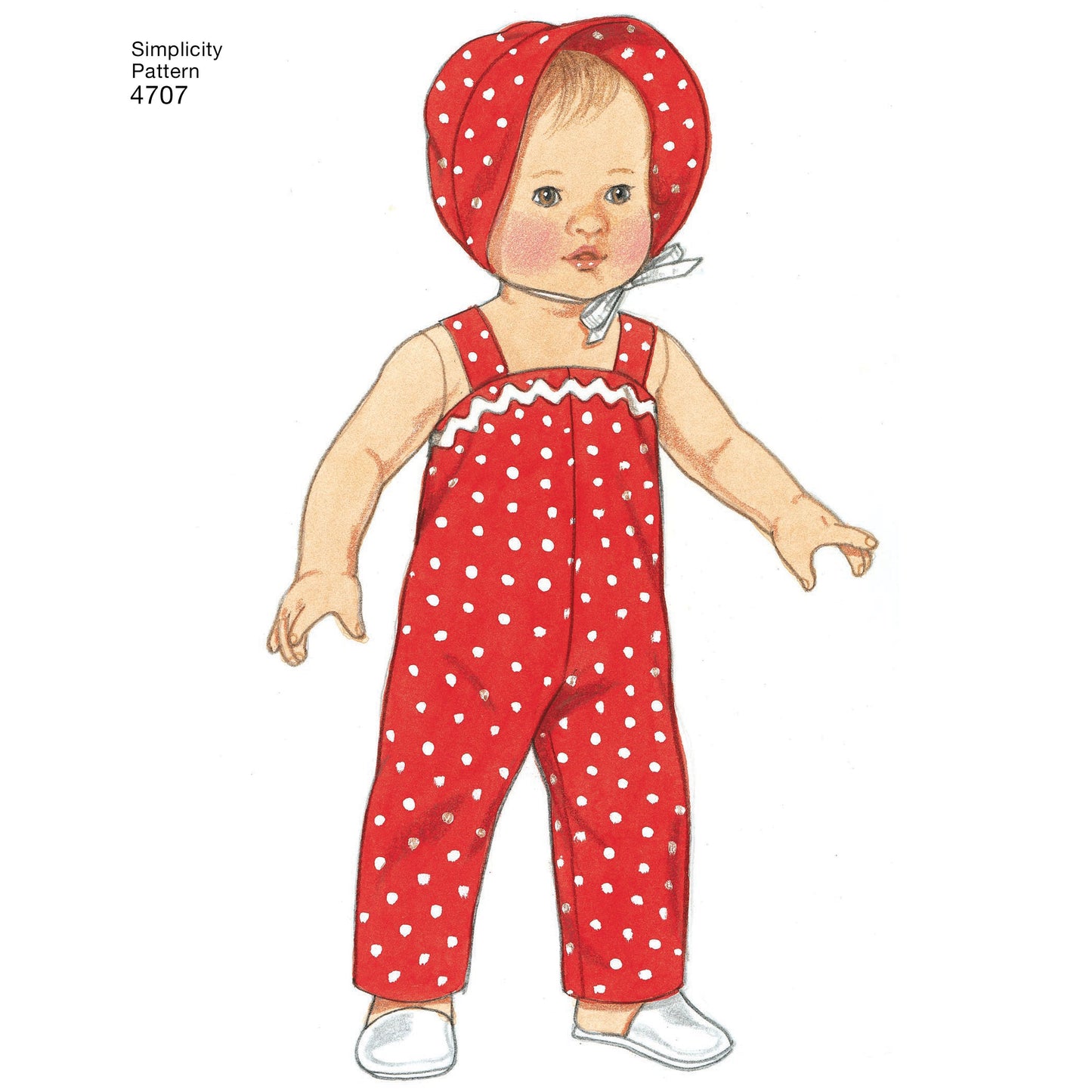 Simplicity Pattern 4707 Doll Clothes