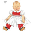 Simplicity Pattern 4707 Doll Clothes