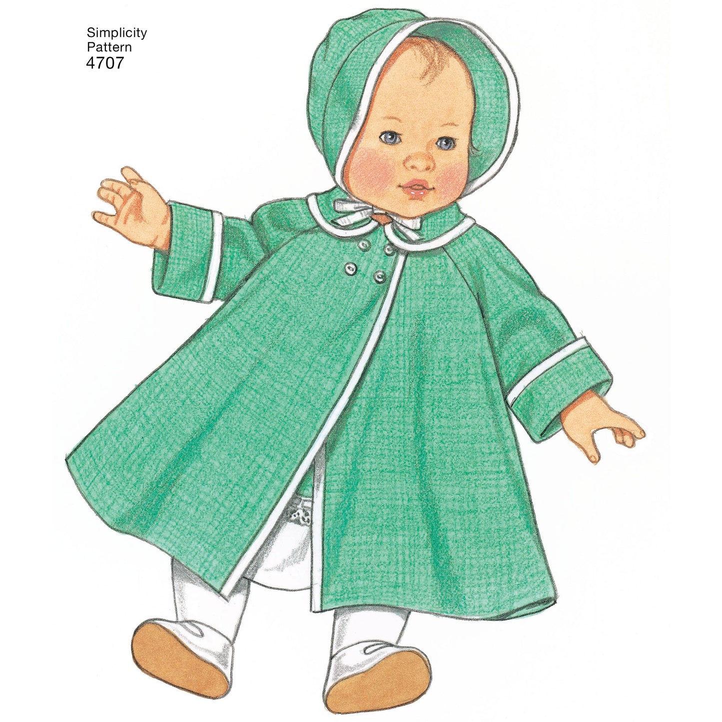 Simplicity Pattern 4707 Doll Clothes