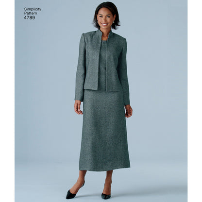 Simplicity Pattern 4789 Women's & Plus Size Smart and Casual Wear