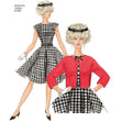 Simplicity Pattern 5785 OS Doll Clothes