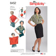 Simplicity Pattern 8452 Women’s Vintage Knit Blouse