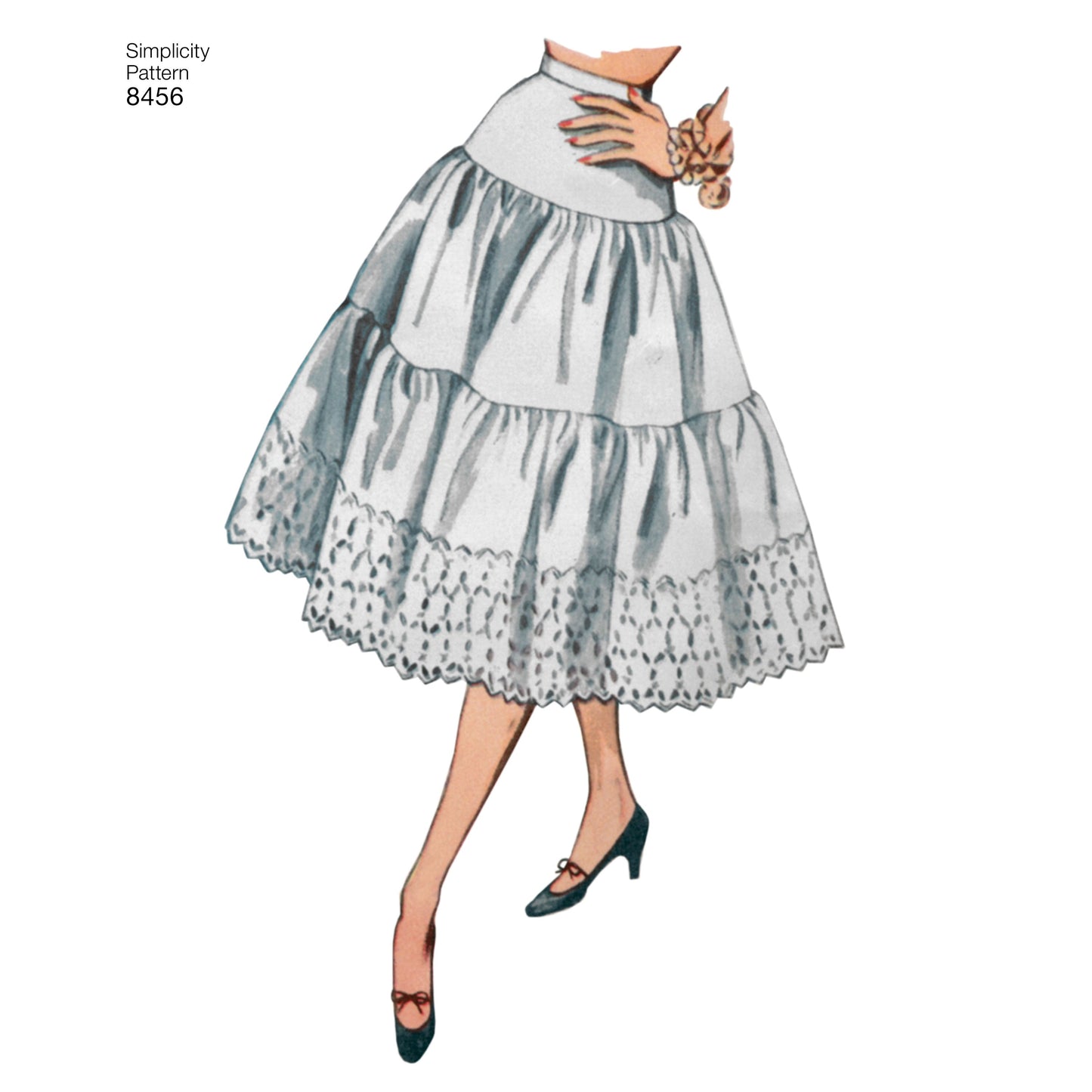 Simplicity Pattern 8456 Women’s Vintage Petticoat and Slip