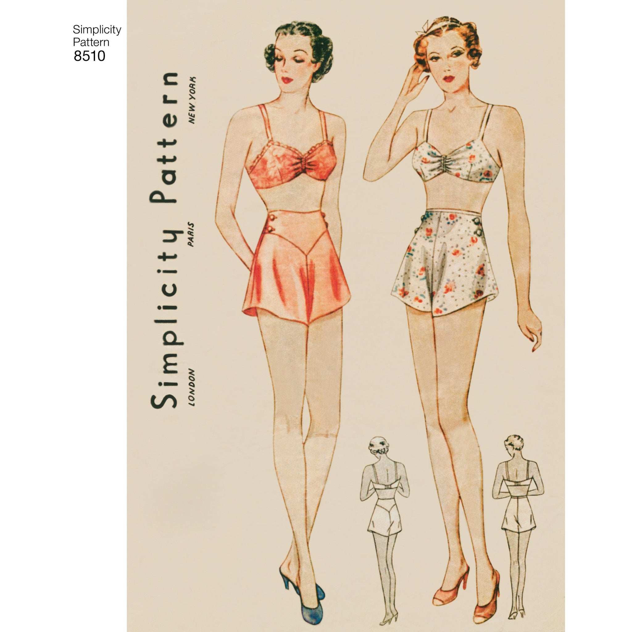  Simplicity 5905 1900-1910 Undergarment Pattern : Arts, Crafts &  Sewing
