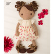 Simplicity Pattern 8539 15" Stuffed Dolls and Clothes