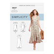 Simplicity Pattern 8637 Misses' Wrap Dress