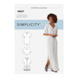 Simplicity Pattern 8657  Misses' Caftan with Options for Design Hacking