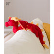 Simplicity Pattern 8715 Stuffed Dragons