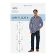 Simplicity Pattern 8753 Men's Shirt