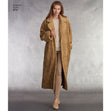 Simplicity Pattern 8797 Misses Loose Fitting Lined Coat