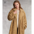 Simplicity Pattern 8797 Misses Loose Fitting Lined Coat