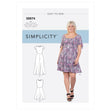 Simplicity Pattern 8874 Misses'/Women's Knit Dress