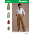 Simplicity Pattern 8956 Misses' Pants and Skirts