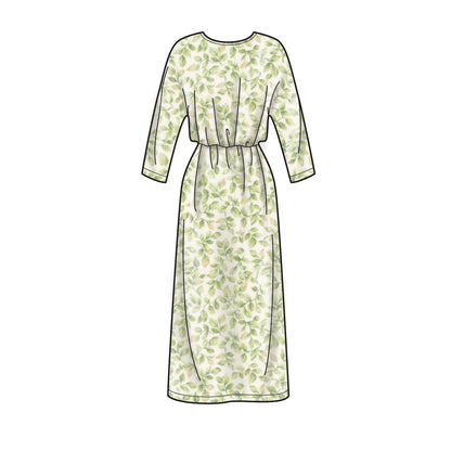 Simplicity Pattern 9010 Misses' Dresses with Length Variation