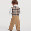Simplicity Pattern 9194 Infants' Vest, Shirt, Shorts, Pants, Tie & Pocket quare