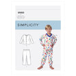Simplicity Pattern 9203 Children's/Boys' Tops, Shorts and Pants