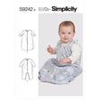 Simplicity Pattern 9242 Babies' Layette