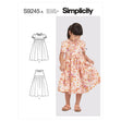 Simplicity Pattern 9245 Children's Dress