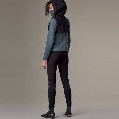 Simplicity Pattern 9249 Misses' Jacket, Pants, Cropped Hooded Tabard, Mask