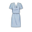 Simplicity Pattern 9262 Misses' V-neckline Shift Dresses