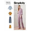 Simplicity Pattern 9270 Misses' Tops & Pants In Two Lengths