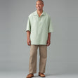 Simplicity Pattern 9279 Men's Shirt In Two Lengths, Pants & Shorts