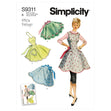 Simplicity Pattern 9311 Misses' Vintage Aprons