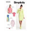 Simplicity Pattern 9328 Misses' Knit Dresses and Top