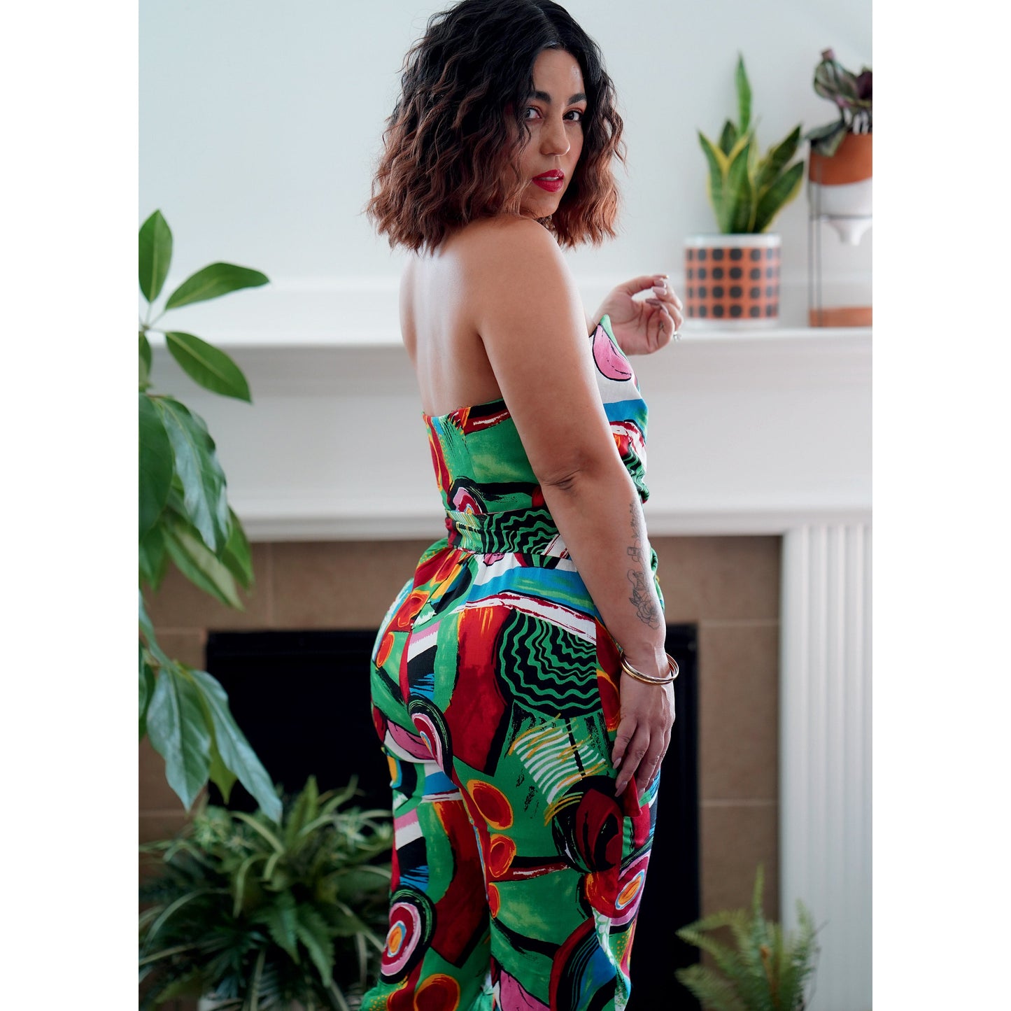 Simplicity Pattern 9330 Misses' Strapless Jumpsuit and Mini Dress