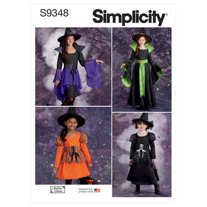 Simplicity SS9348 Child & Girl Costumes