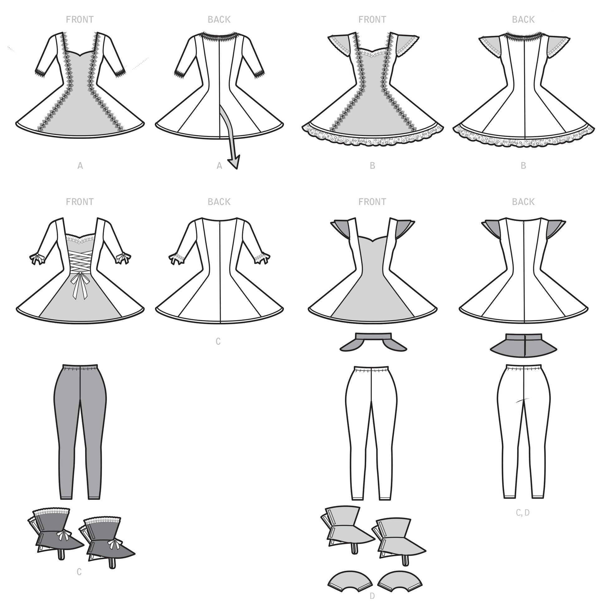 Simplicity SS9349 Misses' Costumes