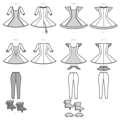 Simplicity SS9349 Misses' Costumes