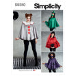 Simplicity SS9350 Miss Pancho Costume & Mask