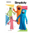 Simplicity SS9353 Adult Costume