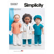 Simplicity SS9367 18" Doll Clothes