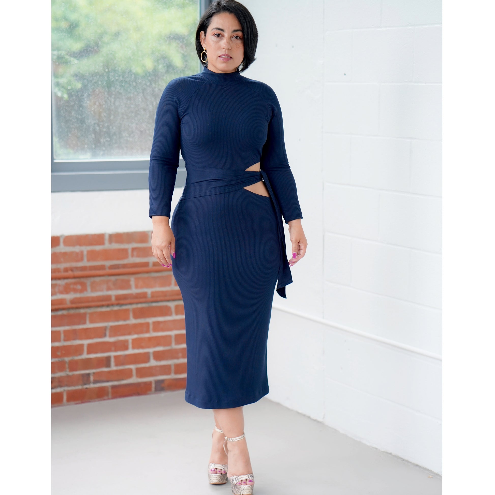 Simplicity SS9370 Misses Knit Dress