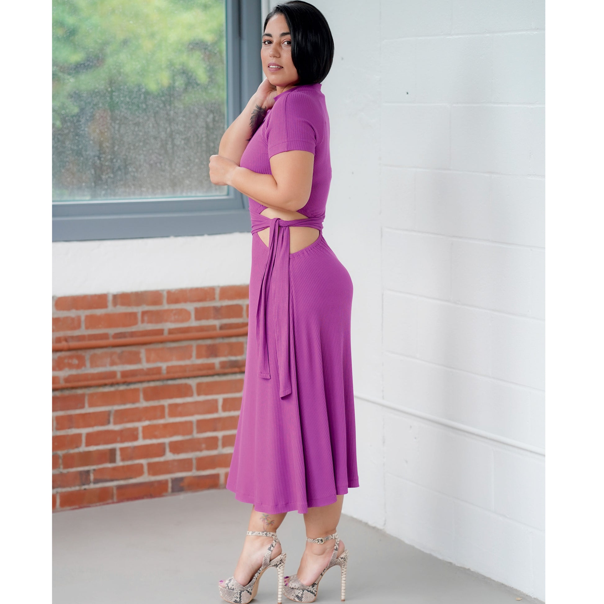 Simplicity SS9370 Misses Knit Dress