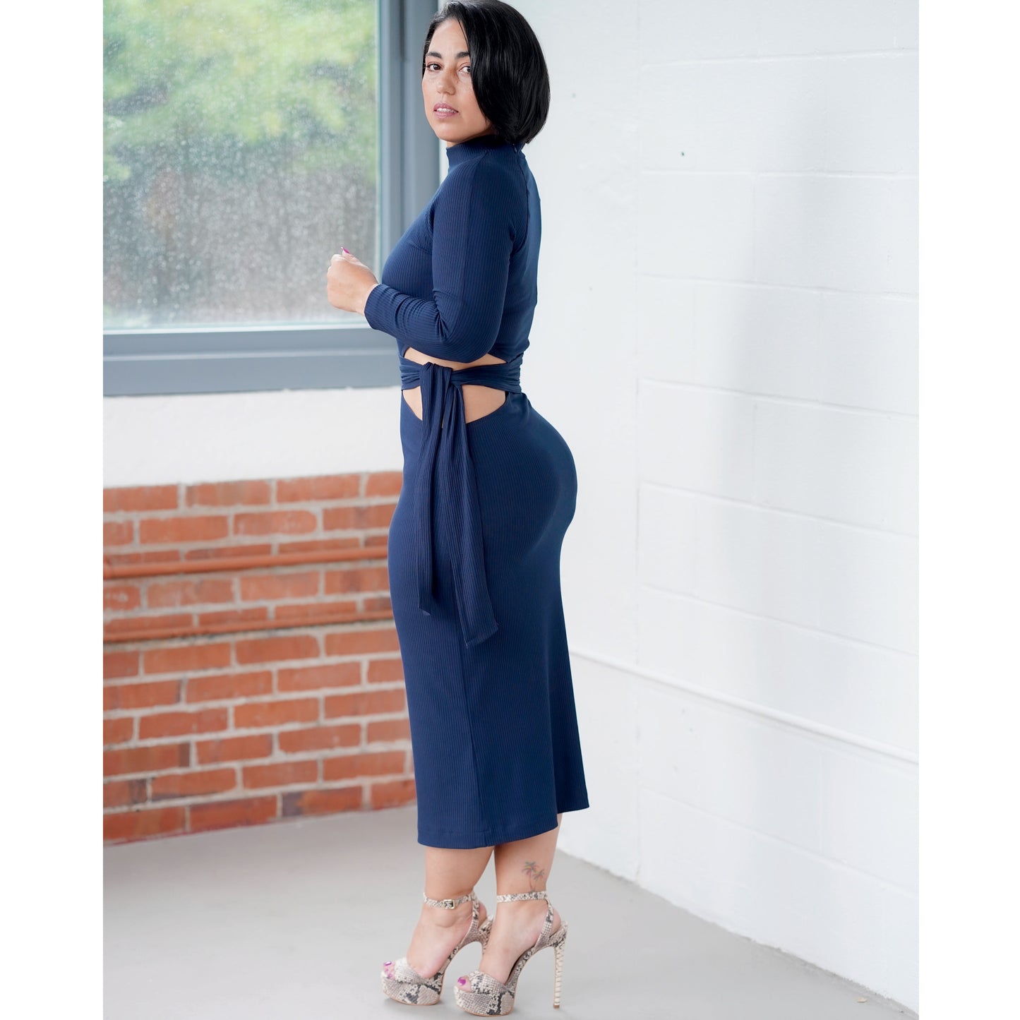 Simplicity SS9370 Misses Knit Dress