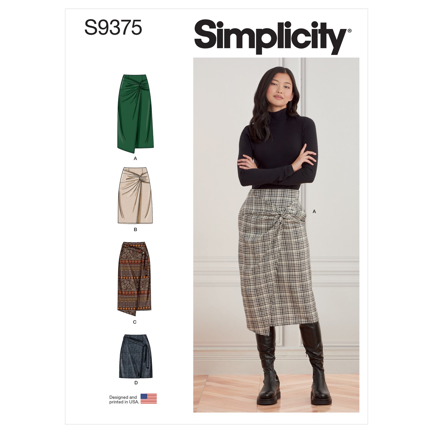 Simplicity SS9375 Misses' Skirts
