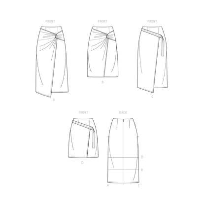Simplicity SS9375 Misses' Skirts