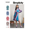 Simplicity SS9380 Miss Sweatshirt Dress