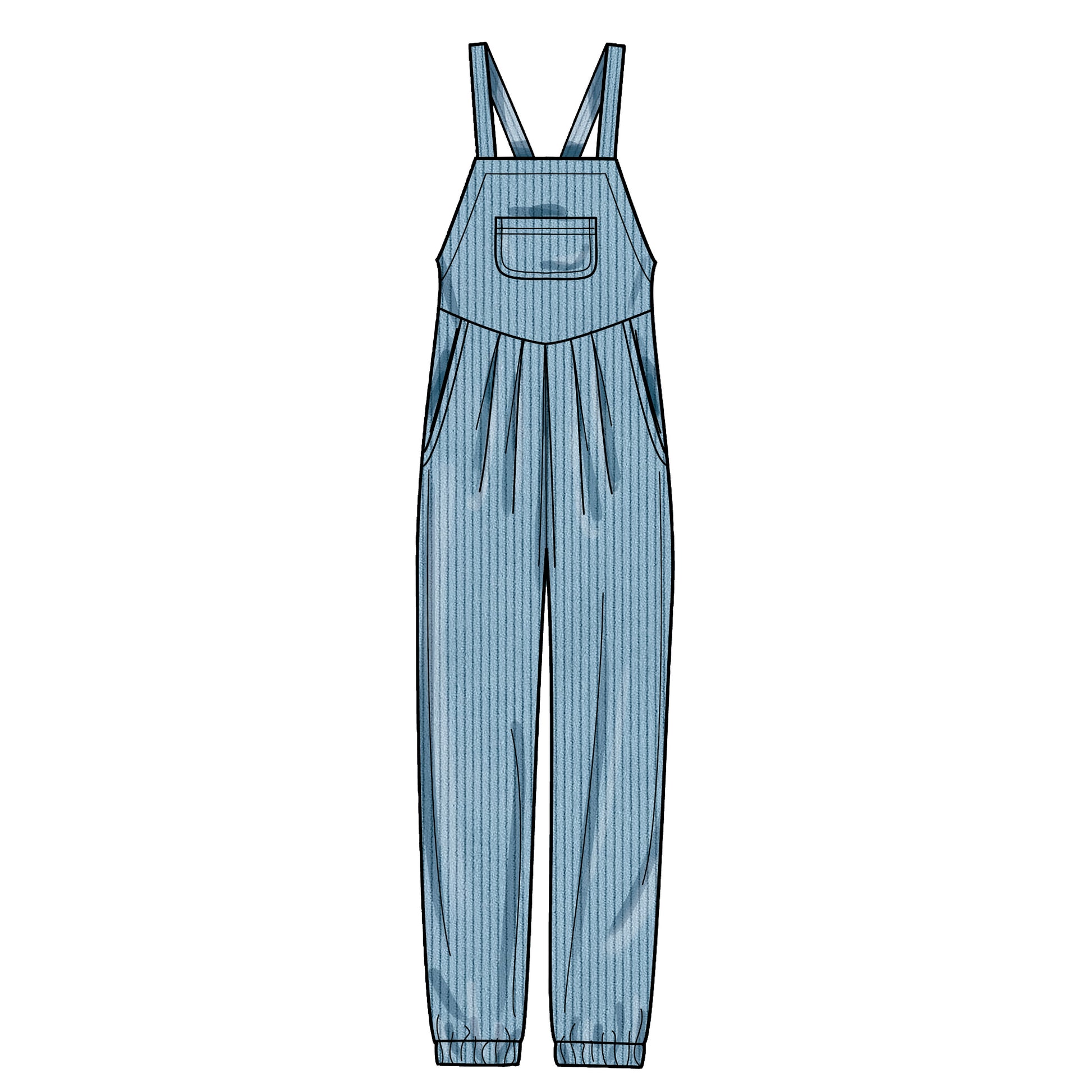 Simplicity SS9382 Misses' Overall