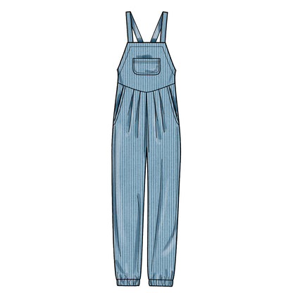 Simplicity SS9382 Misses' Overall