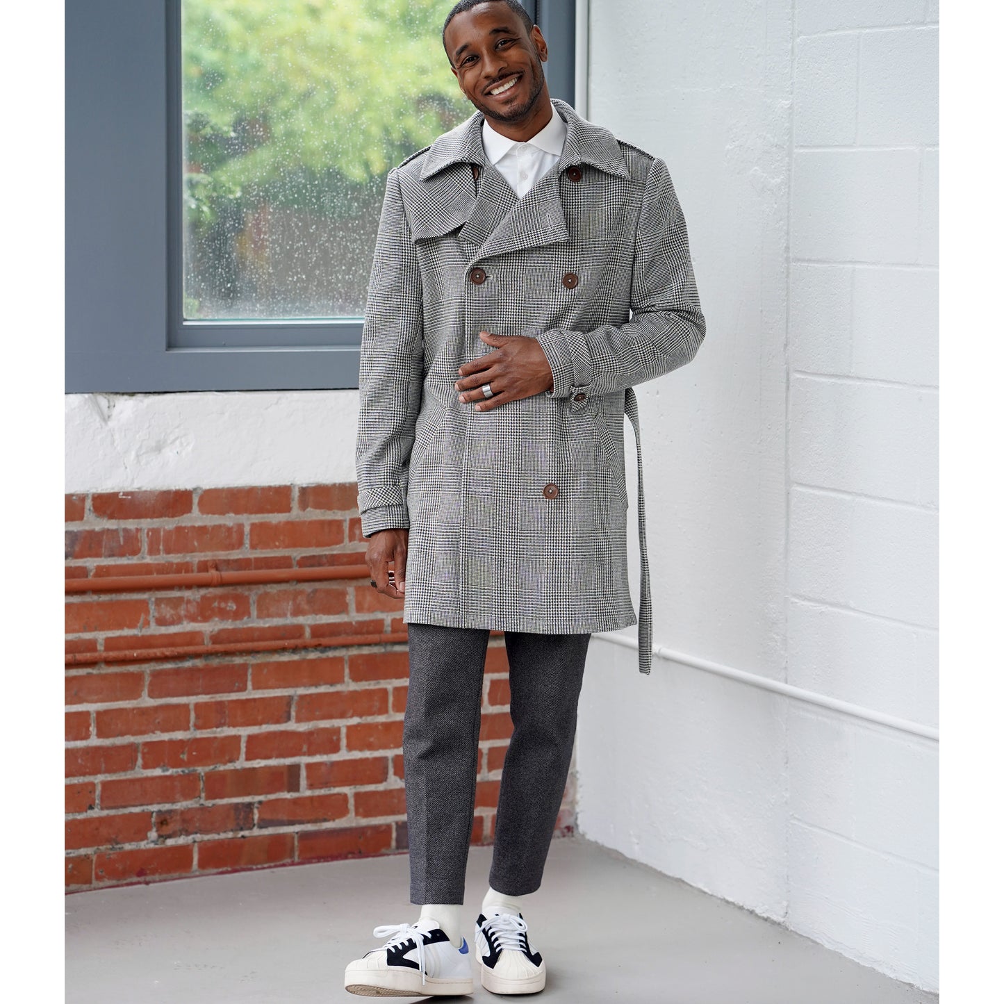 Simplicity SS9389 Men's Trench Coat